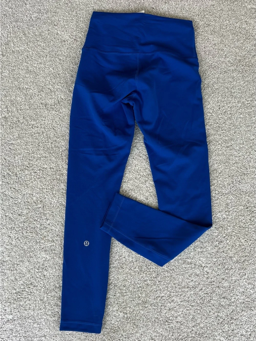 lululemon athletica Royal Blue Ankle-Length Performance Leggings
